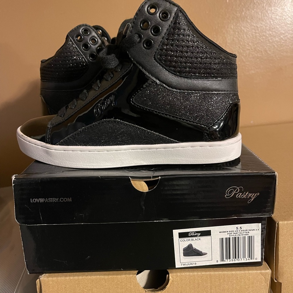 Black Pastry Sneakers